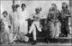 Bangladesh: Raja Tridiv Roy, hereditary king of the Chakma people, seated with other members of the royal family c.1947